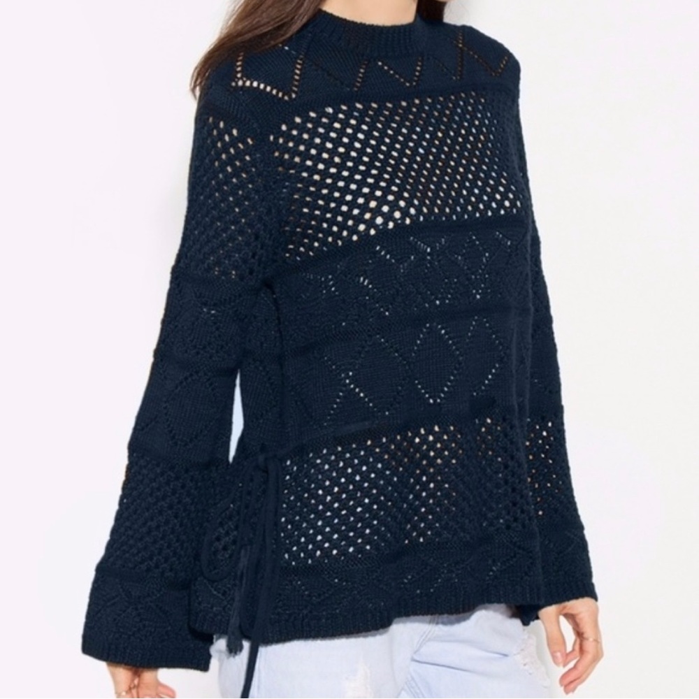 Sugarlips Bella Crochet Sweater Chunky Oversized XS/S